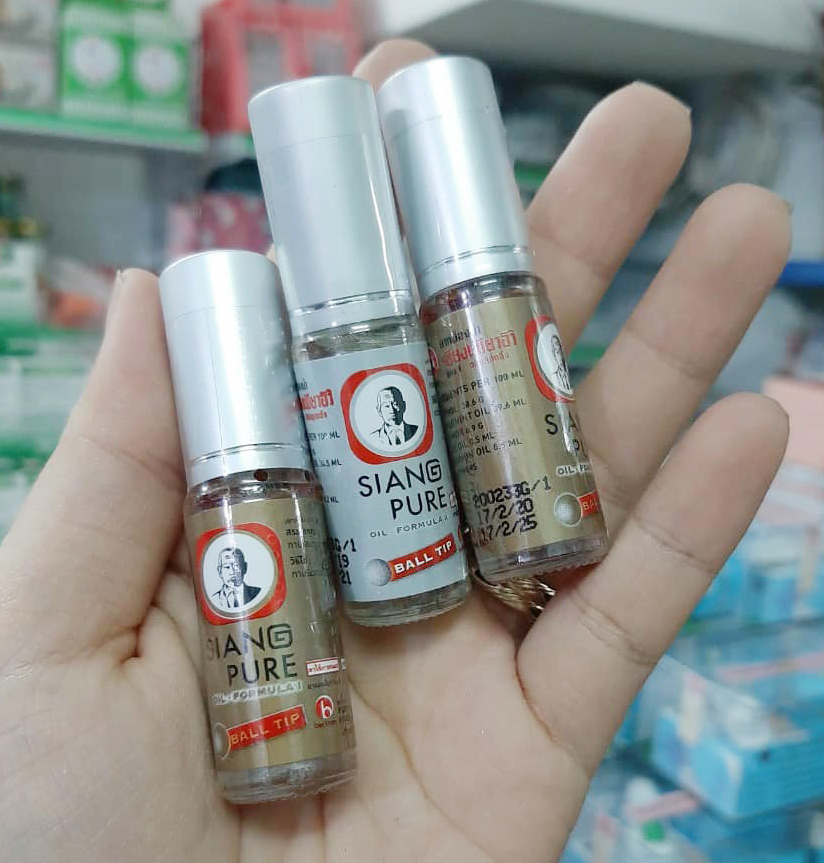 Dầu lăn ông già siang pure oil - Ảnh 2