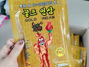 Miếng dán hồng sâm Hàn Quốc