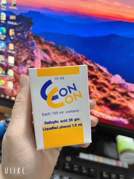 Trị mụn cóc ConCon Thái Lan