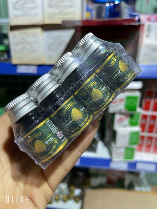 DẦU CÙ LÀ MASSAGE BLAM LÁ BỒ ĐỀ nhỏ THÁI LAN