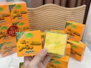 Xà Phòng Nghệ Jam Thái Lan Lốc 12 Soap