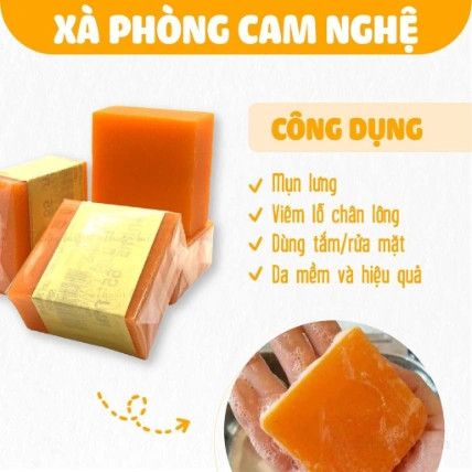 Xà Phòng Cam Nghệ Galong Thái Lan Lốc 12 Soap