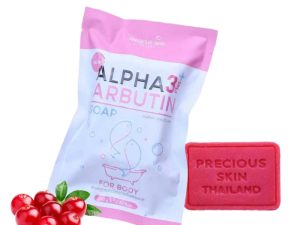 Xà phòng Alpha Arbutin Soap 3 Plus kích trắng da 80g