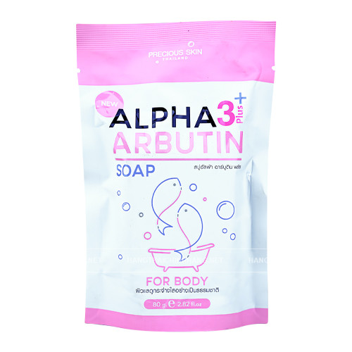 Xà phòng Alpha Arbutin Soap 3 Plus kích trắng da 80g - Ảnh 4