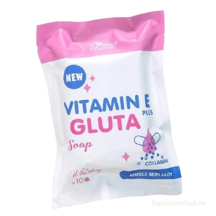 Xà phòng vitamin E plus GLUTA X10 Collagen 80g