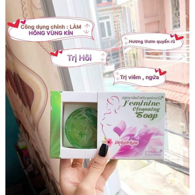 Xà Phòng Chăm Sóc Vùng Kín Feminine Cleansing Soap Thái Lan - Ảnh 3