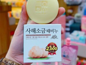 Xà phòng muối biển tẩy da chết Hàn Quốc 85g