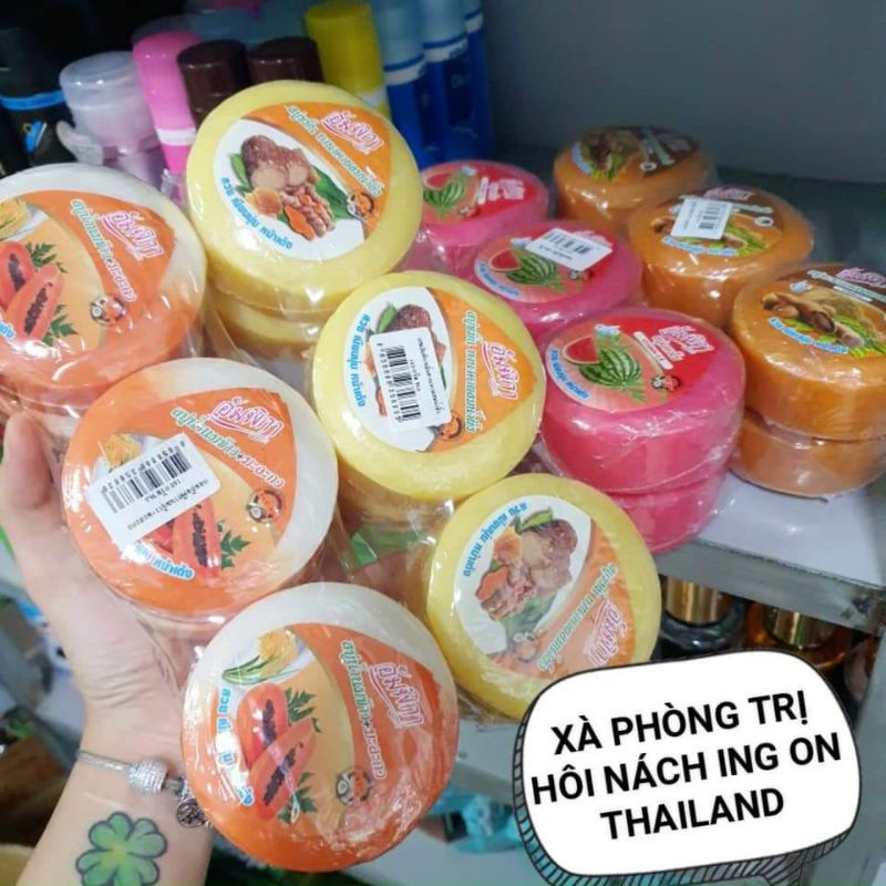 Xà Phòng khử mùi Hôi Nách Thái Lan Trái Cây 160g - Ảnh 3